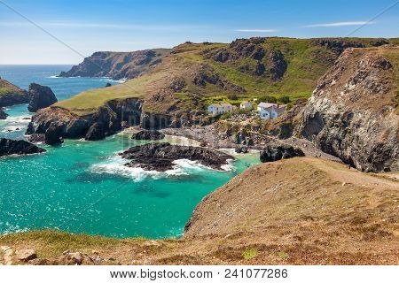 The Beautiful Coastline At Goodrington Sands Devon England Uk