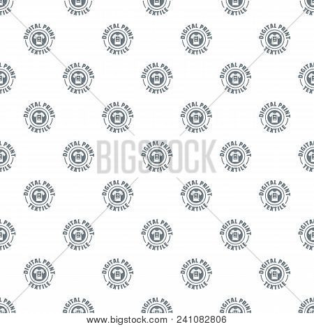 Digital Print Textile Pattern Vector Seamless Repeat For Any Web Design