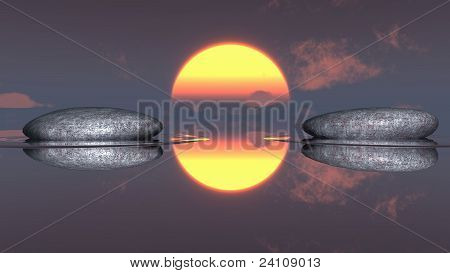 pietra in acqua e sole