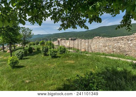 Ruins Of Ancient Byzantine Fortress The Peristera In Town Of Peshtera, Pazardzhik Region, Bulgaria