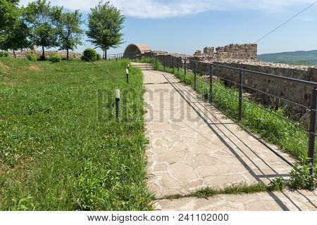 Ruins Of Ancient Byzantine Fortress The Peristera In Town Of Peshtera, Pazardzhik Region, Bulgaria
