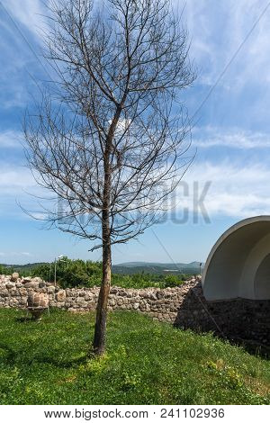 Ruins Of Ancient Byzantine Fortress The Peristera In Town Of Peshtera, Pazardzhik Region, Bulgaria