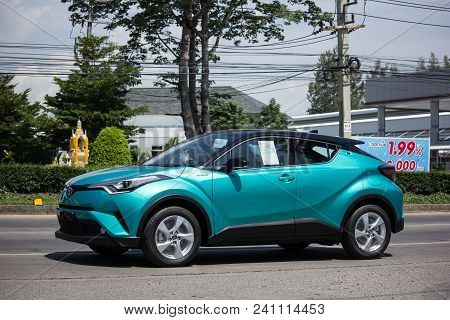 Toyota Chr Subcompact Crossover Suv Hybrid Car.