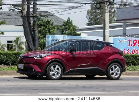 Toyota Chr Subcompact Crossover Suv Hybrid Car.