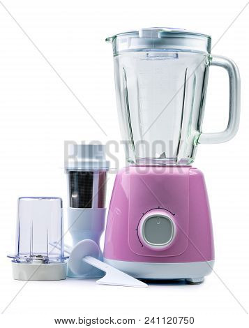 Empty Pastel Purple Electric Blender With Filter, Toughened Glass Jug, Dry Grinder And Speed Selecto