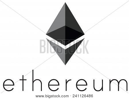 Ethereum  Crypton Coin Currency Illustration Blockchain Digital