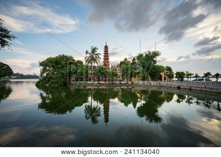 Tran Quoc Pagoda, The Oldest Temple In Hanoi, Vietnam