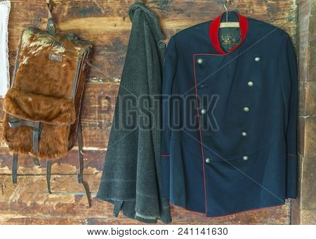 Hofstetten Bei Brienz, Switzerland - April 2017:  In Ballenberg Open Air Museum