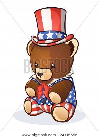 Мишка дядя Сэм