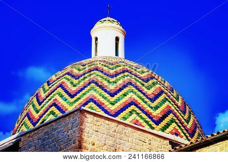 Church Of San Paolo Apostolo At Olbia In Sardinia, Italy