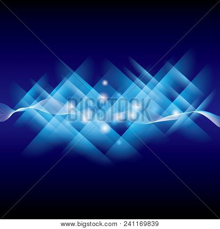 Vector Tech Background, Use Layer Overlay Mode.