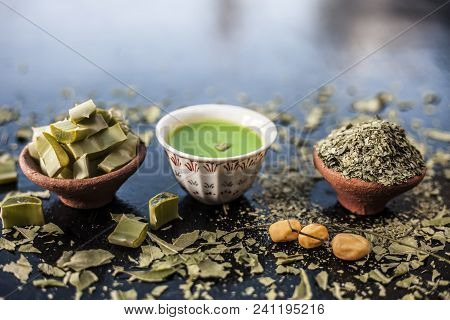 Indian Ayurvedic Face Pack Best To Cure Acnes And Pimple Along With Black Heads I.e. Face Pack Or Ub