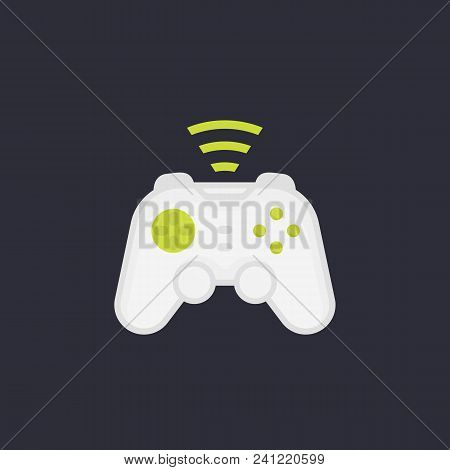 Gamepad, Wireless Game Controller, Eps 10 File, Easy To Edit