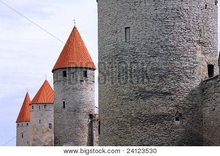 Gamle tårne i Tallinn
