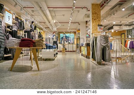 MILAN, ITALY - CIRCA NOVEMBER, 2017: inside Alcott store in Milan.
