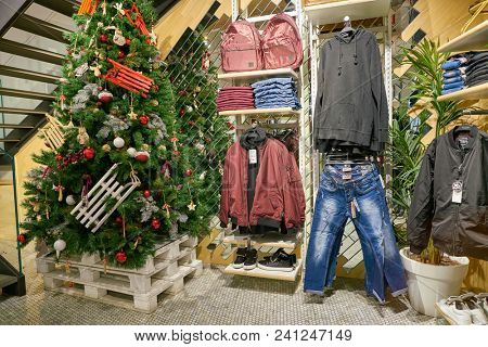 MILAN, ITALY - CIRCA NOVEMBER, 2017: inside Alcott store in Milan.