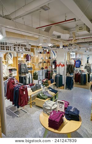 MILAN, ITALY - CIRCA NOVEMBER, 2017: inside Alcott store in Milan.
