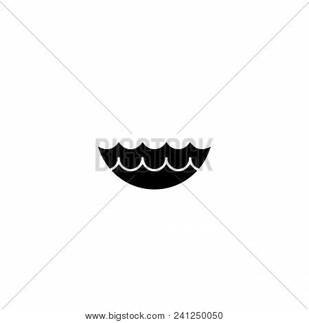 Tipper, Empty Tipper Outlined Symbol Vector Icon