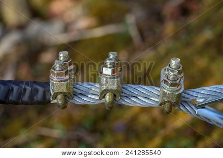 Bolts And Nuts / Cable With Bolts And Nuts