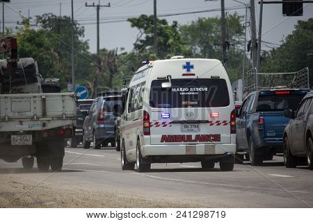 Car And Traffic On Highway Road Near Juction.