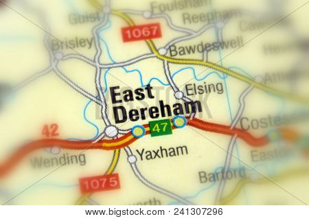 East Dereham, A Town And Civil Parish The English County Of Norfolk.