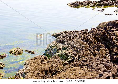 Rocks In The Water. Beautiful Rocks In The Sea
