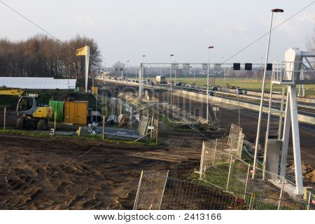 Cantiere autostrada