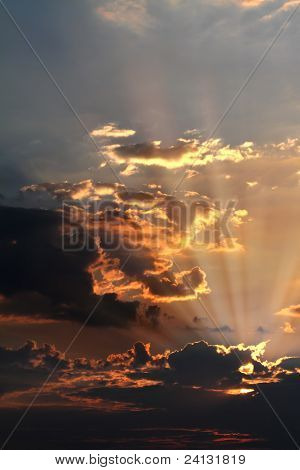 закат