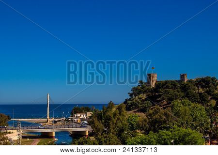 Castle ¨sohail¨. A Sunny Day In Fuengirola. Malaga Province, Andalusia, Spain. Picture Taken - 15 Ma