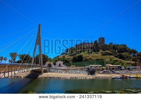 Castle ¨sohail¨. A Sunny Day In Fuengirola. Malaga Province, Andalusia, Spain. Picture Taken - 15 Ma