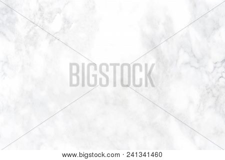 Abstract Background From White Marble Texture With Scratched. Modern And Luxurious Wall.