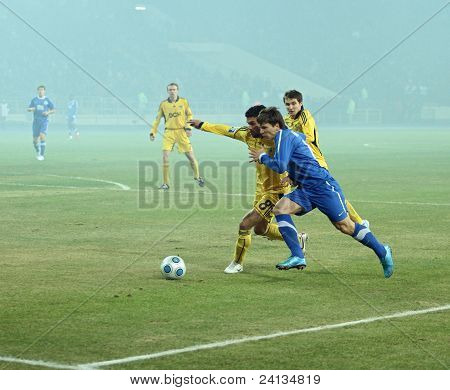 Metalist Charkow gegen Dnipro-Fußballspiel