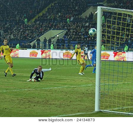 Metalist Charkow gegen Dnipro-Fußballspiel