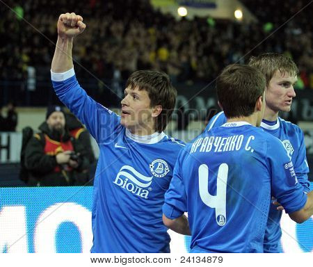 Metalist Charkow gegen Dnipro-Fußballspiel