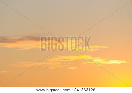 Artistic Soft Cloud And Sky