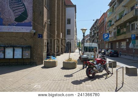 Belgrade, Serbia - May 02, 2018: Mire Trailovic Square And Drinciceva Street