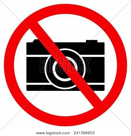 No Camera, No Take Photo, Stop Camera Icon