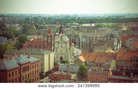 Gniezno, Poland - View For City Panorama At Gniezno.