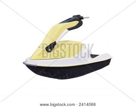 Jetski Isolated Front View