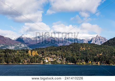 Autumn Colors In Nahuel Huapi Lake, Patagonia - Argentina, Near Bariloche