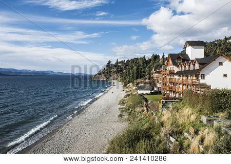 Autumn Colors In Nahuel Huapi Lake,  San Carlos De Bariloche, Patagonia - Argentina