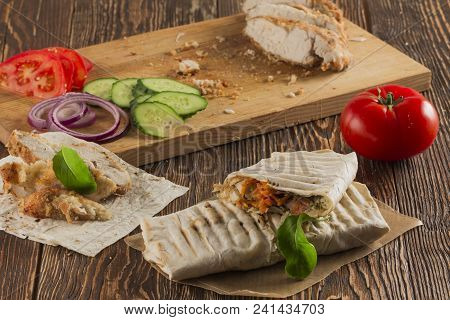 Fast Food. Eastern Food. Shish Kebab, Lyulya-kebab, Shaverma, Pita Gyros, Shawarma. Street Food. Sha