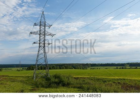 Two Circuits Of High-voltage Power Transmission Line