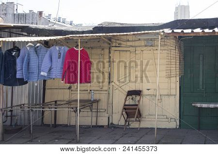 Bazar Rozychkiego Is The Oldest Market In The City And Dates Back To 1901 In District Of Praga