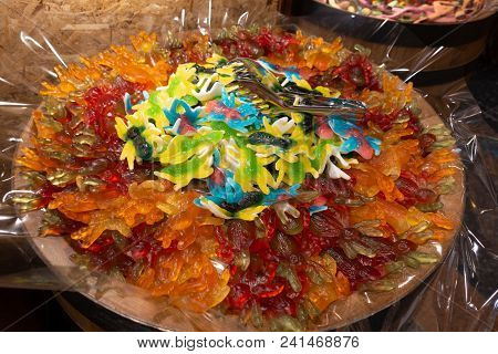 Jelly Sweets, Candies In Store For Take Away
