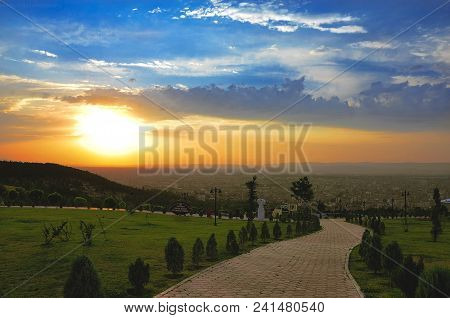Perfect View, City And Lanscape, Turkey Sunset
