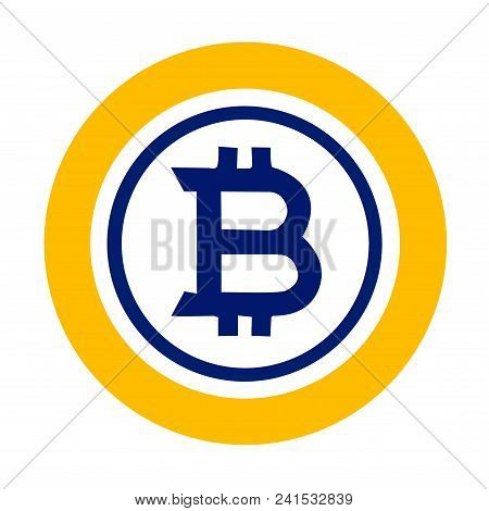 Bitcoin Gold Crypton Coin Currency Illustration Blockchain Digital