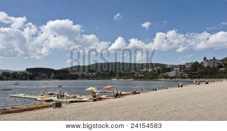 Schluchsee 海滩风光