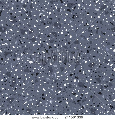 Terrazzo Flooring Vector Seamless Pattern In Grey Colors Classic Italian Type Of Floor Venetian Terrazzo Flooring Vector Seamless Pattern In Grey Colors Classic Italian Type Of Floor Venetian