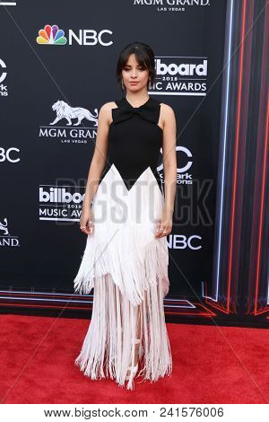 LAS VEGAS - MAY 20:  Camila Cabello at the 2018 Billboard Music Awards at MGM Grand Garden Arena on May 20, 2018 in Las Vegas, NV